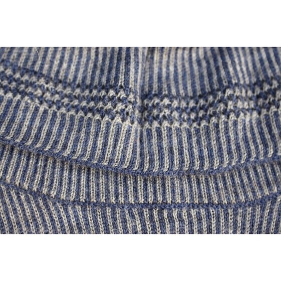 Toad & Co - Uptown Cowl Neck Ribbed Merino Sweater Dress in Navy, size Small - Picture 10 of 12